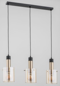 Bella lampa wisząca 3-punktowa złota 62168