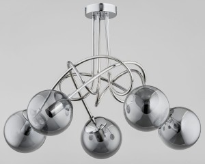 Tango Glass lampa wisząca 5-punktowa 61095