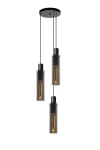 Orlando lampa wisząca 3-punktowa czarna 74404/13/65
