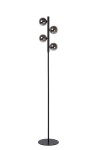 Tycho lampa podlogowa 4-punktowa czarna 45774/04/30