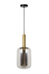 Joanet lampa wisząca 1-punktowa czarna 45494/01/65