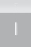 Lagos lampa wisząca 1-punktowa biała SL.0323