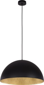 Sfera D35 lampa wisząca 1-punktowa czarny/złoty 30143