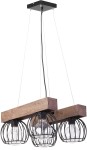 Milan lampa wisząca 4-punktowa brązowa 31576