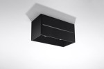 Lobo Maxi lampa sufitowa 2-punktowa czarna SL.0384