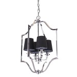New York lampa wisząca 4-punktowa P04380BK