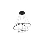 Orion LED lampa wisząca 3-punktowa czarna 509