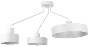 Jumbo lampa sufitowa 3-punktowa biała 31534