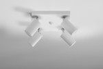 Ring lampa sufitowa (spot) 4-punktowa biała SL.0090