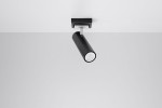 Direzione lampa sufitowa (spot) 1-punktowa czarna SL.0499